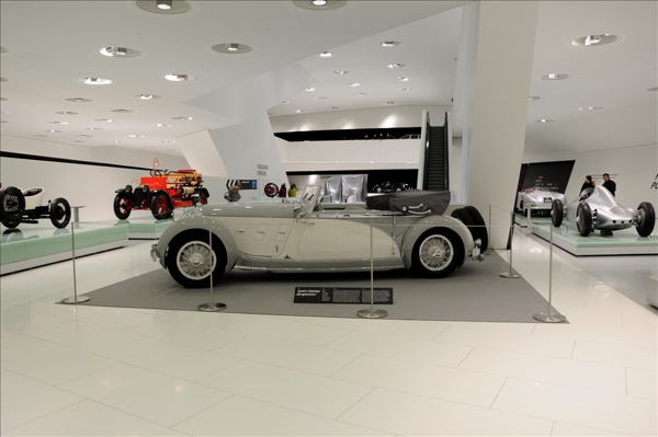 Système de mise à distance haute Absolute Museum au Porsche Museum.