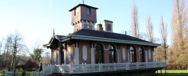 Le pavillon Eugénie, Forêt de Compiègne.