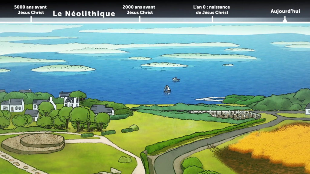 Opixido : accessibilité sur le site des mégalithes de Locmariaquer