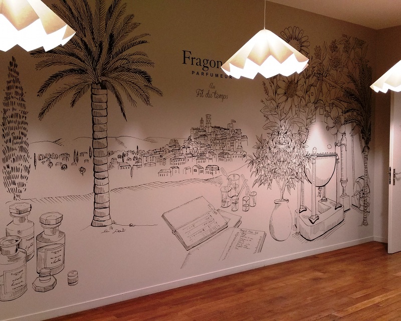 Musée du Parfum Fragonard, Paris ©Boscher Signalétique et Image