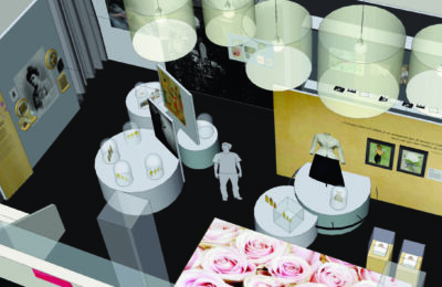 l'agence privée scénographie, Musée International de la Parfumerie