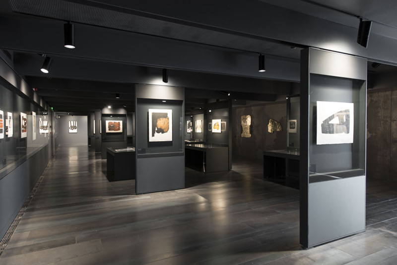 L'une des salles du Musée Soulages de Rodez. ©Goppion
