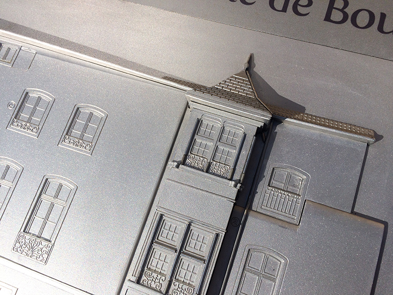 Polymorphe Design, maquette de l'Hôtel Pierre et Anne de Bourbon. ©Hôtel Pierre et Anne de Bourbon