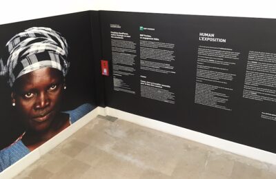 Exposition « HUMAN », Fondation GoodPlanet – Domaine de Longchamp. ©EXHIBITGROUP