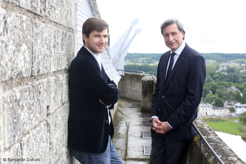 Florent et Patrick de Carolis, co-fondateurs du média social J'aime mon patrimoine. ©J'aime mon patrimoine
