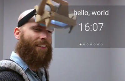 CARTON, lunettes de réalité augmentée "Do It Yourself". ©44Screens