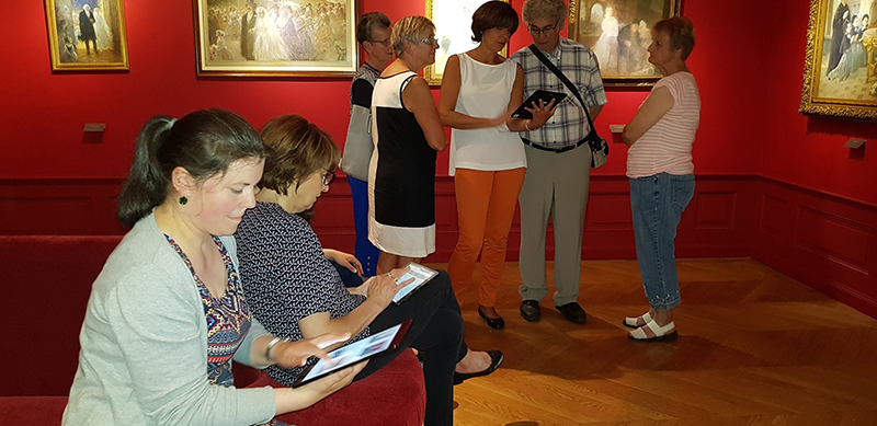 Inauguration du Wivi à L’Atelier (musée Charles Léandre et médiathèque) de Condé-sur-Noireau. ©Twelve Solutions