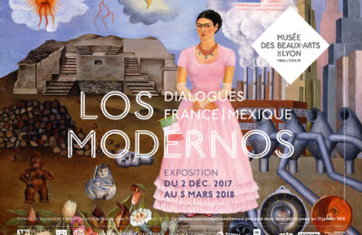 Affiche-Los-Modernos-au-musee-des-beaux-arts-de-Lyon