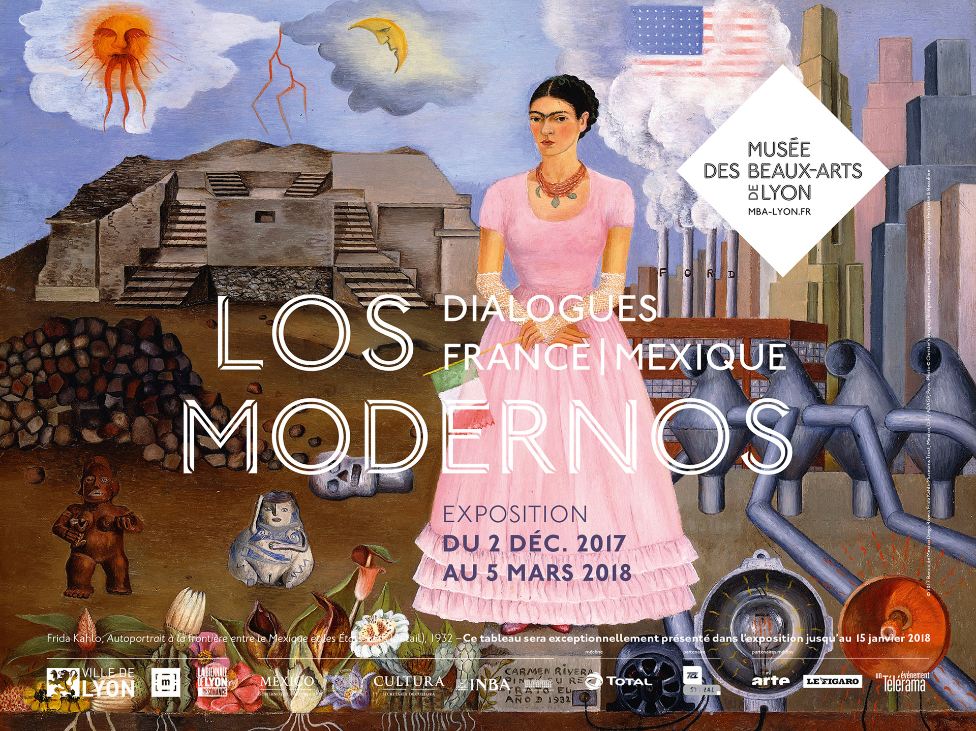 Affiche-Los-Modernos-au-musee-des-beaux-arts-de-Lyon