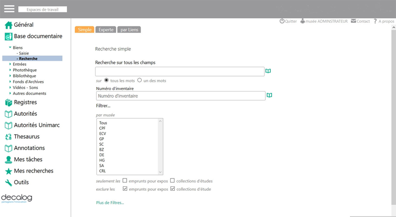 Flora_Musees_module_recherche