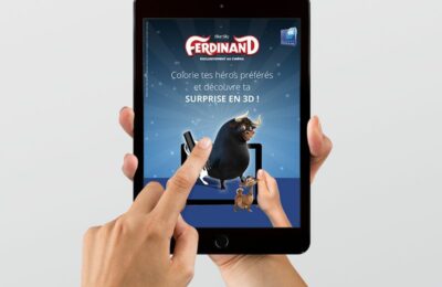 splashscreen de l’application ferdinand