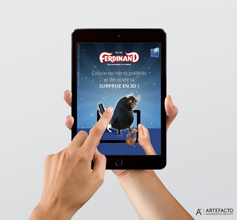 splashscreen de l’application ferdinand