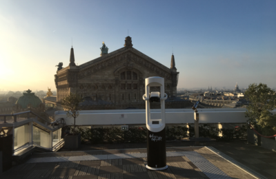 Timescope toit Galeries Lafayette