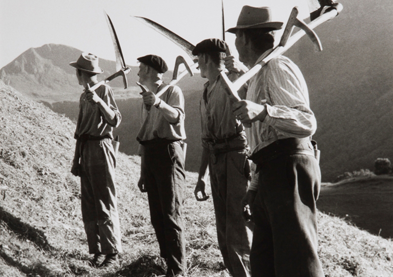 Détail de "Les Faucheurs" © Albert Monier / Musées d'Aurillac