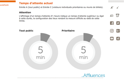 Capture d’écran du site internet du musée d’Orsay