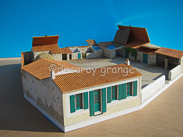 Ducaroy Grange - maquette - architecture et urbanisme