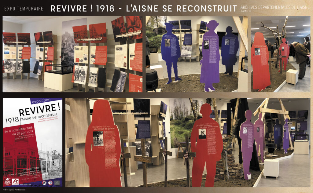 scenographie-revivre 1918-archives-aisne