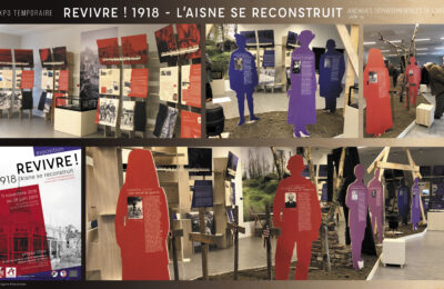 scenographie-revivre 1918-archives-aisne