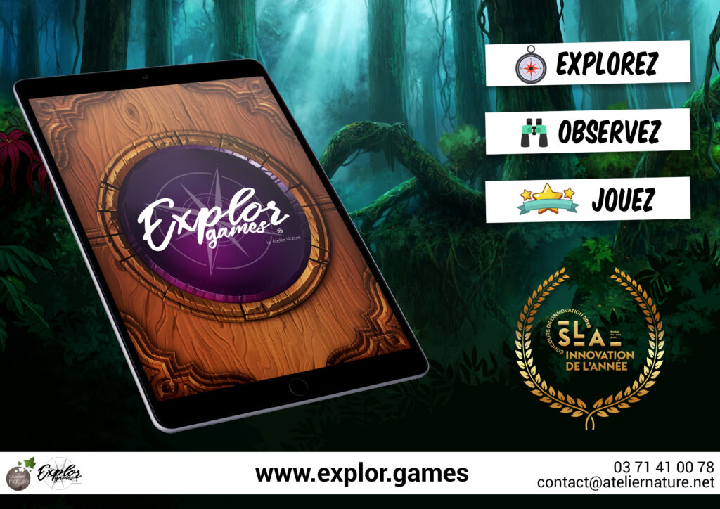 application ExplorGames aventure