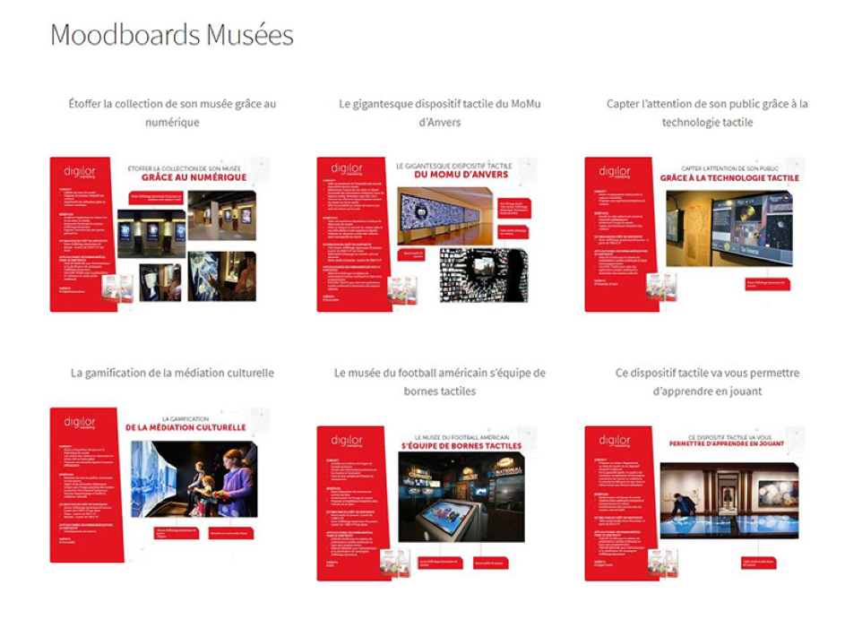 digilor moodboards musée digital