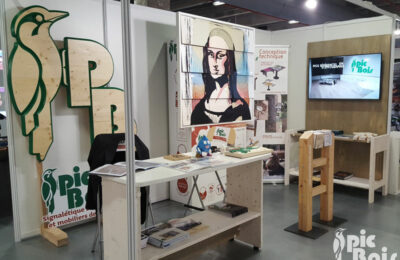 stand pic bois signalétique sitem 2018