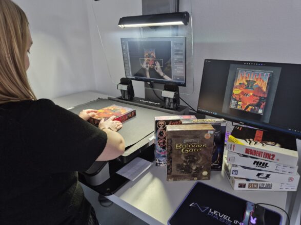 Numérisation de packagings de jeux vidéo